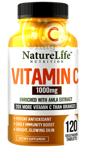 Nature Life Nutrition Vitamin C 1000mg Vegetarian Tablet