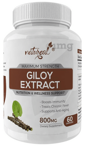 Natureal Giloy Extract 800mg Capsule