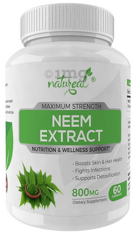 Natureal Neem Extract 800mg Capsule