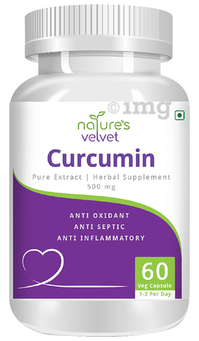 Nature's Velvet Curcumin Pure Extract 500mg Capsule