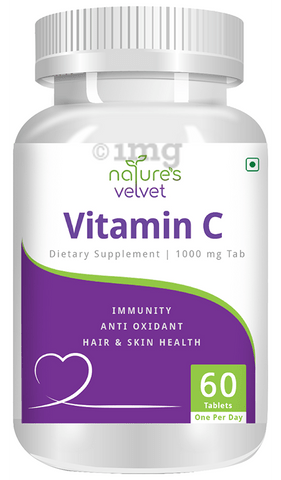 Nature's Velvet Vitamin C 1000mg Tablet