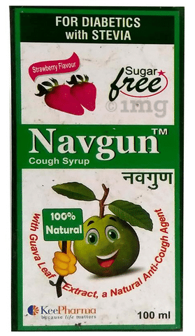 Navgun Syrup Sugar Free Strawberry