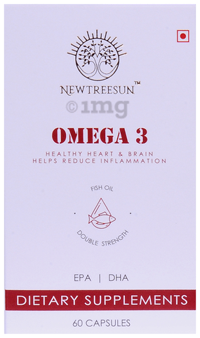Newtreesun Omega 3 Fish Oil Double Strength Capsule