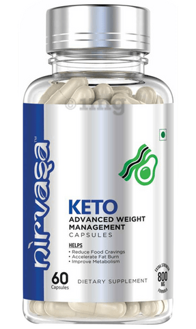 Nirvasa Keto Advanced Weight Loss Vegetarian Capsule