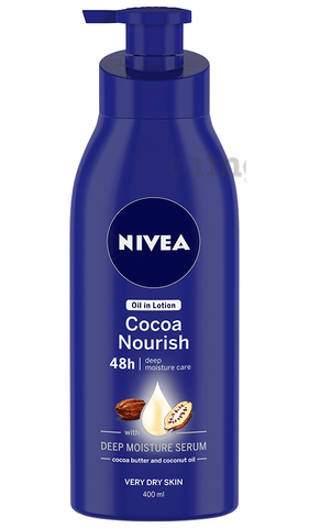 Nivea Cocoa Nourish Deep Moisture Serum Lotion for Very Dry Skin