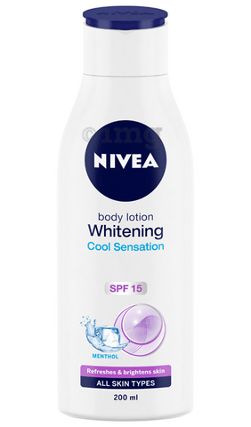 Nivea Whitening Body Lotion Cool Sensation SPF 15