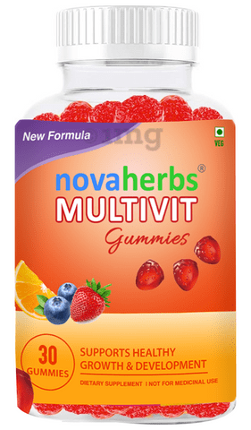 Novaherbs Multivit Gummies (30 Each) Strawberry