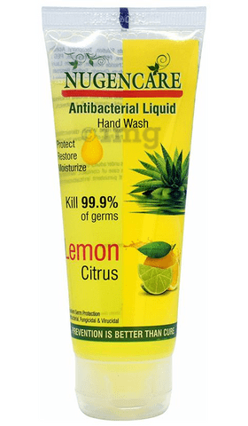 Nugencare Antibacterial Liquid Hand Wash Lemon Citrus