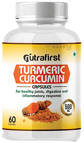 Nutrafirst Turmeric Curcumin 500mg Capsule