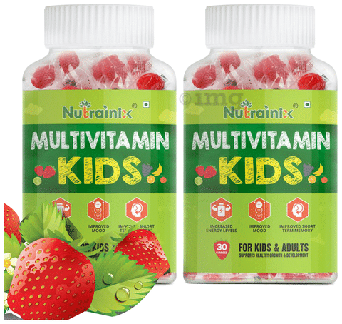 Nutrainix Multivitamin Kids for Kids & Adults Gummy (30 Each)