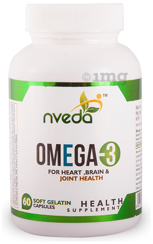 Nveda Omega 3 Soft Gelatin Capsule