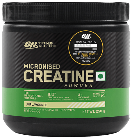 Optimum Nutrition (ON) Micronised Creatine Powder Unflavoured