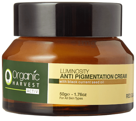 Organic Harvest Activ Luminosity Anti Pigmentation Cream with Black Current Seed Oil