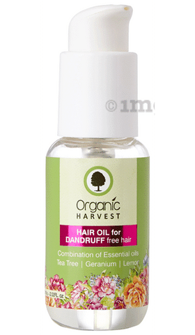 Organic Harvest Hair Oil for Dandruff Free Hair
