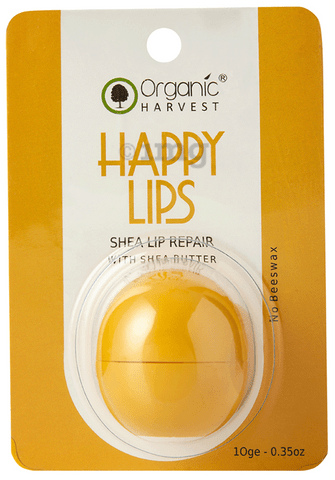 Organic Harvest Happy Lips Color Lip Balm Shea Lip Repair