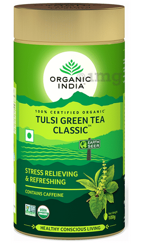 Organic India Tulsi Green Tea Classic