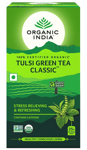 Organic India Tulsi Green Tea Classic