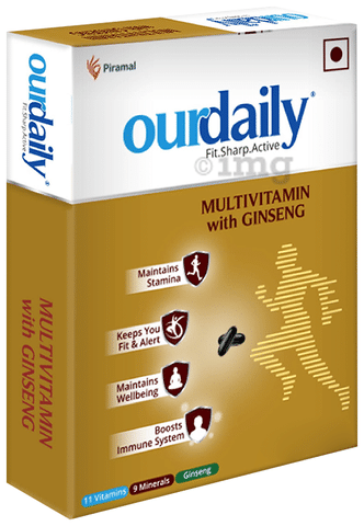 OurDaily Multivitamin with Ginseng Soft Gelatin Capsule