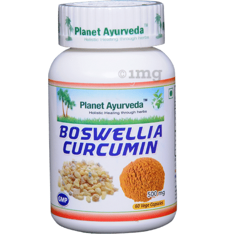 Planet Ayurveda Boswellia Curcumin Capsule