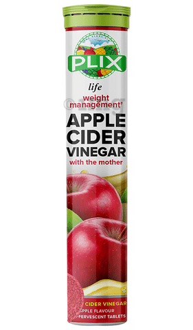 Plix Apple Cider Vinegar with the Mother Effervescent Tablet (15 Each) Apple