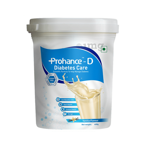 Prohance -D Diabetes Nutritional Supplement for Dietary Management Vanilla