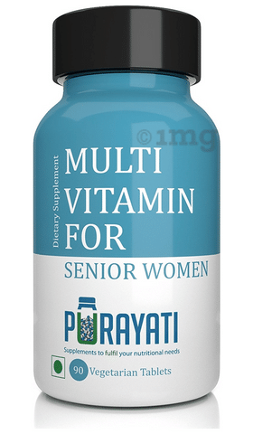 Purayati Multivitamin for Senior Women Vegetarian Tablet
