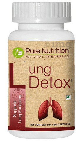 Pure Nutrition Lung Detox Veg Capsule