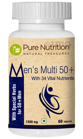 Pure Nutrition Men's Multi 50+ Multivitamin Tablet