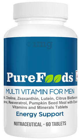 PureFoods Multi Vitamin for Men Tablet Gluten Free