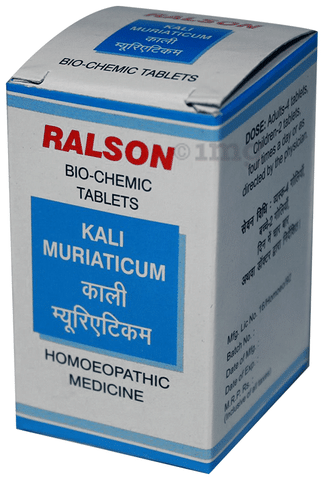 Ralson Remedies Kali Muriaticum Biochemic Tablet 3X