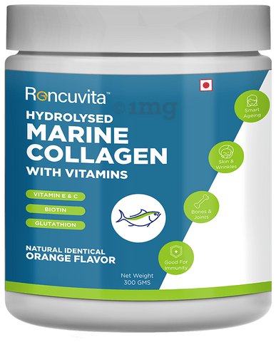 Roncuvita Hydrolysed Marine Collagen with Vitamins Orange