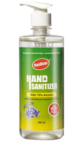 Runbugz Lavender Hand Sanitizer with 70% Alcohol