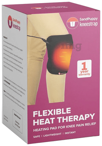 SandPuppy Kneestrap Flexible Heat Therapy Heating Pad