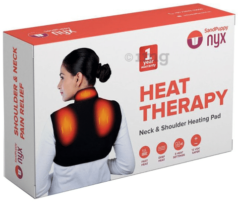 SandPuppy XL Nyx Heat Therapy Neck & Shoulder Heating Pad