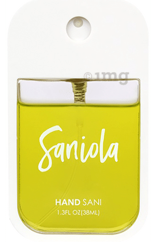 Saniola Hand Sanitizer Spray Aloe & Basil