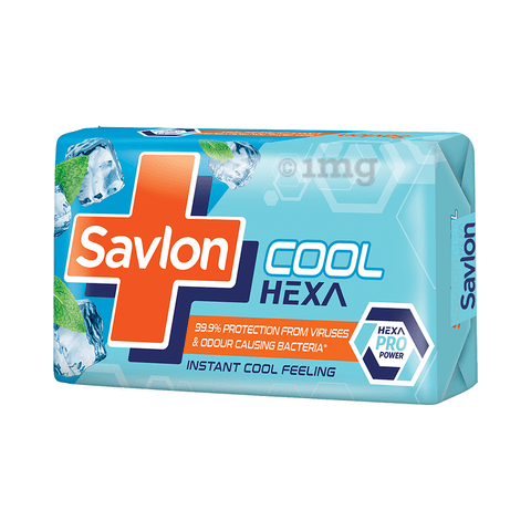 Savlon Cool Hexa Bathing Bar (125gm Each) Buy 4 Get 1 Free