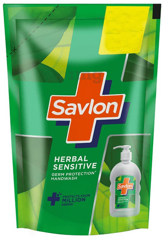 Savlon Herbal Sensitive Refill Germ Protection Handwash