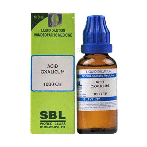 SBL Acid Oxalicum Dilution 1000 CH