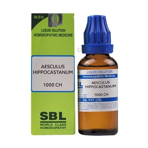 SBL Aesculus Hippocastanum Dilution 1000 CH