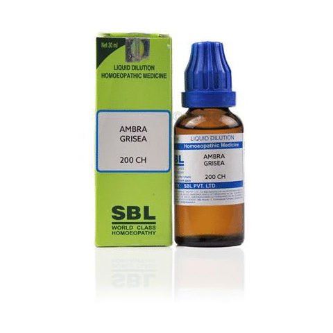 SBL Ambra Grisea Dilution 200 CH