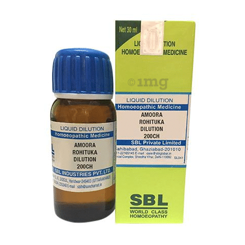 SBL Amoora Rohituka Dilution 200 CH