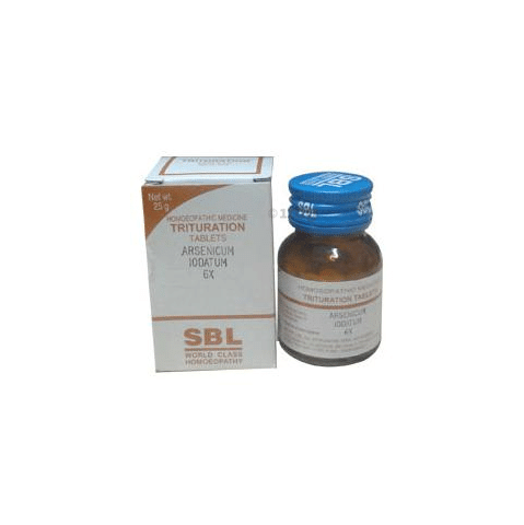 SBL Arsenic Iodatum Trituration Tablet 6X