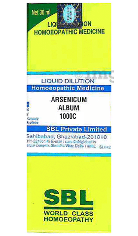 SBL Arsenicum Album Dilution 1000 CH