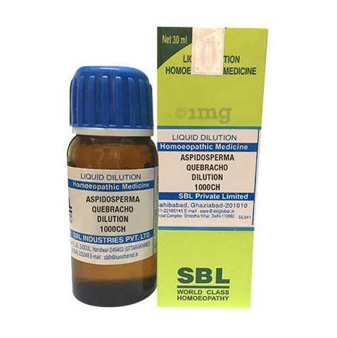 SBL Aspidosperma Quebracho Dilution 1000 CH