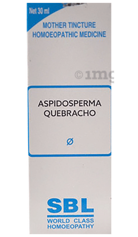 SBL Aspidosperma Quebracho Mother Tincture Q