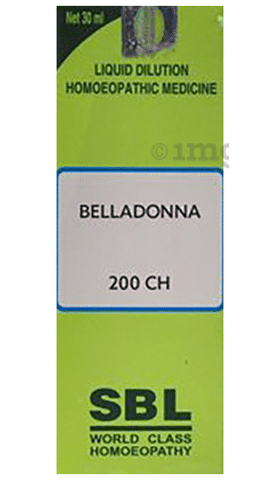 SBL Belladonna Dilution 200 CH