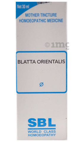 SBL Blatta Orientalis Mother Tincture Q