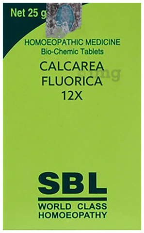 SBL Calcarea Fluorica Biochemic Tablet 12X