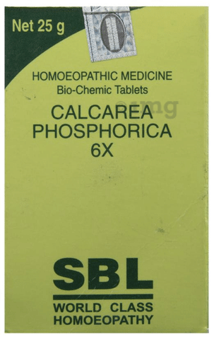 SBL Calcarea Phosphorica Biochemic Tablet 6X