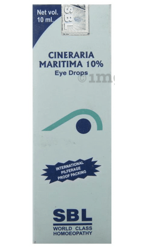 SBL Cineraria Maritima 10% Eye Drop